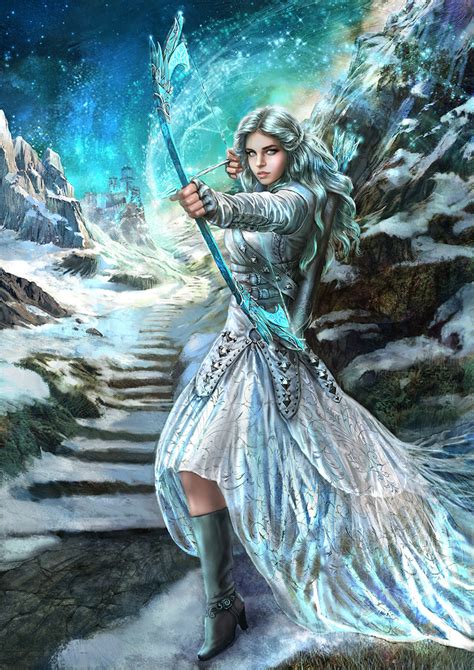 Snow elf - Ninada Ulvls is the second daughter of the last family of Falmers, or more commonly known as Snow Elves, still living in their homeland, Skyrim. She is also an eternal wanderer, a princess, a mother, a lover and a woman who doesn’t want to be tied down, not to someone else, not to the throne, and not to just one land. This is her story. …